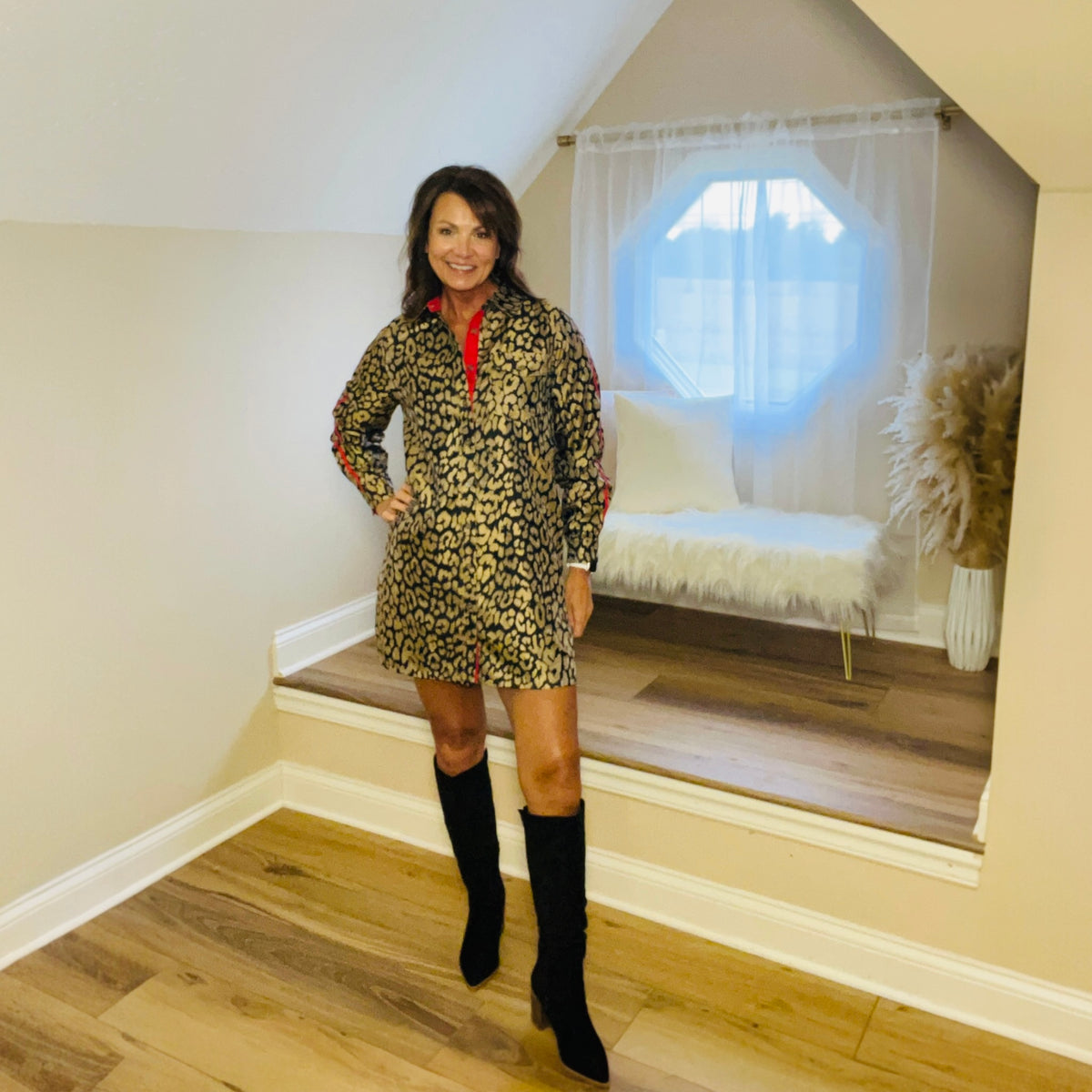 Animal Print Dress