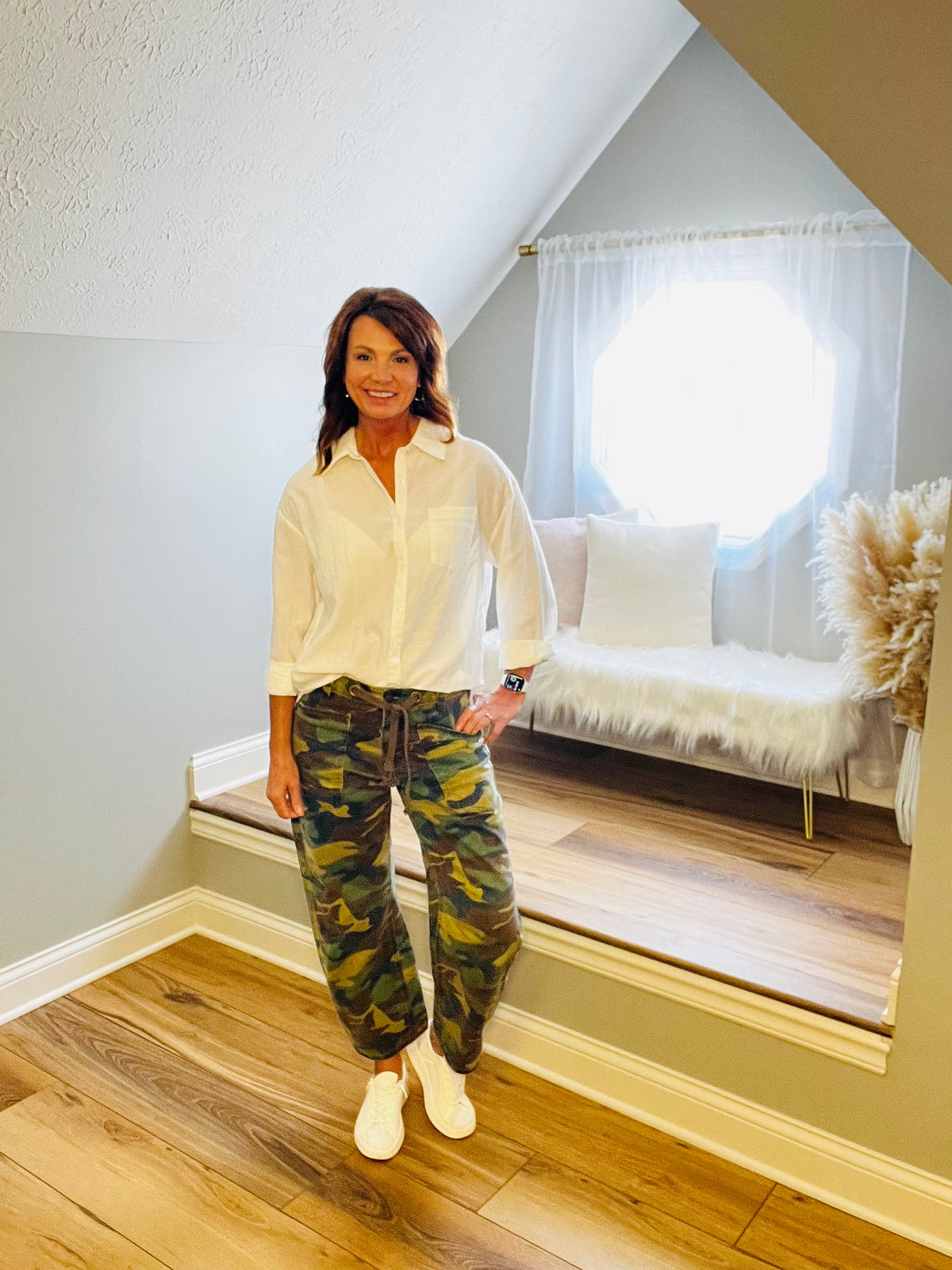 Camo Barrel Pants