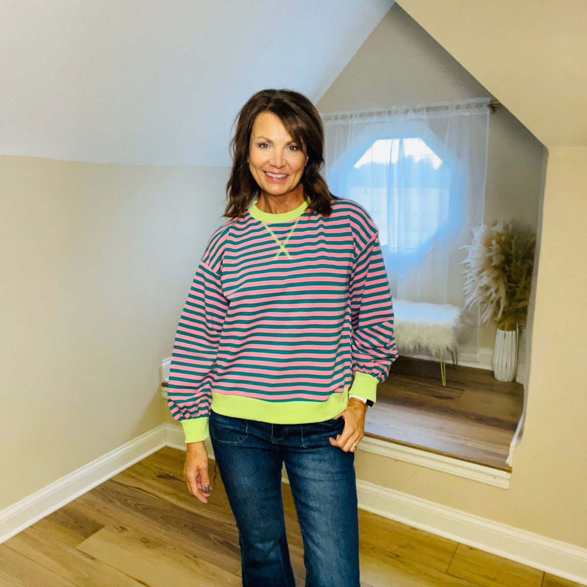 Fun Loving Stripes Top