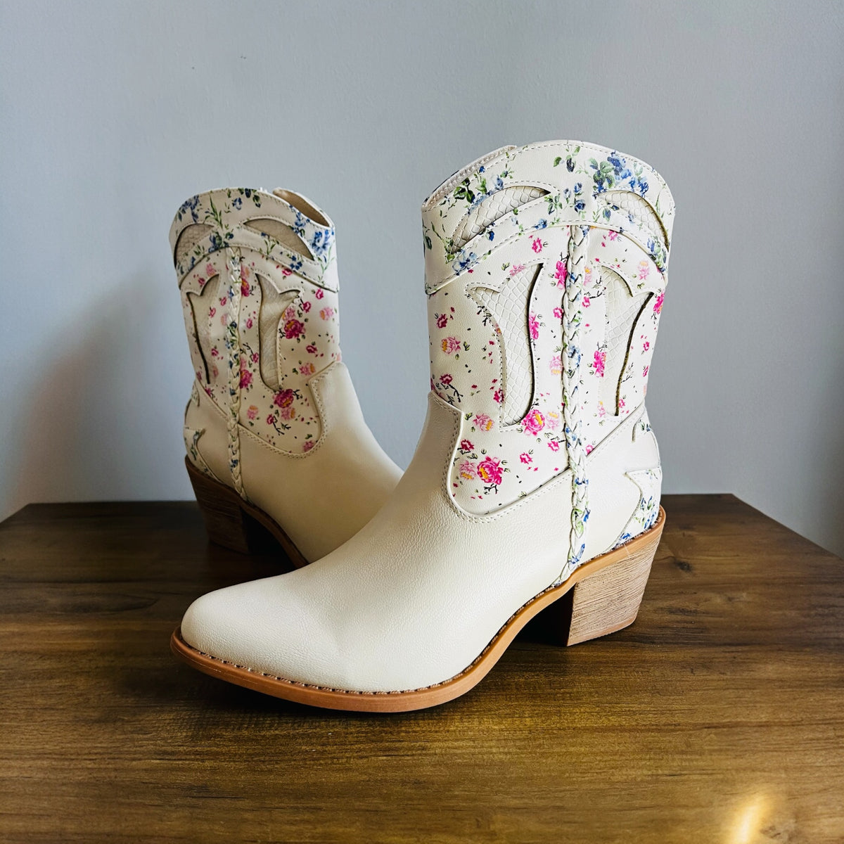 Floral Cowgirl Boots