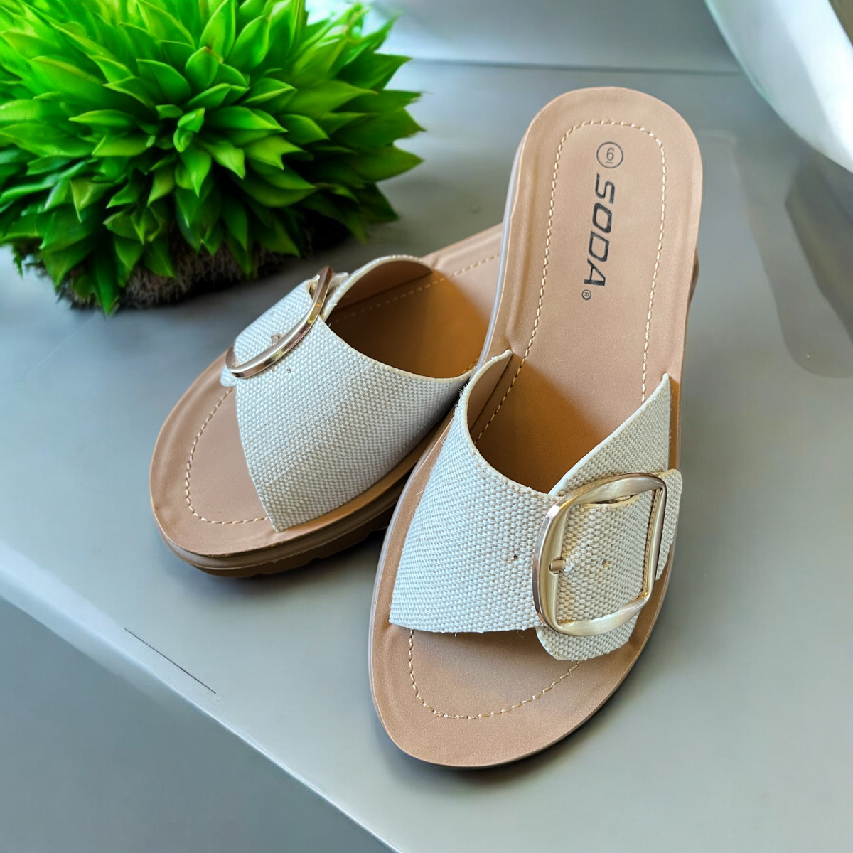 Soda Delight Buckle Sandal