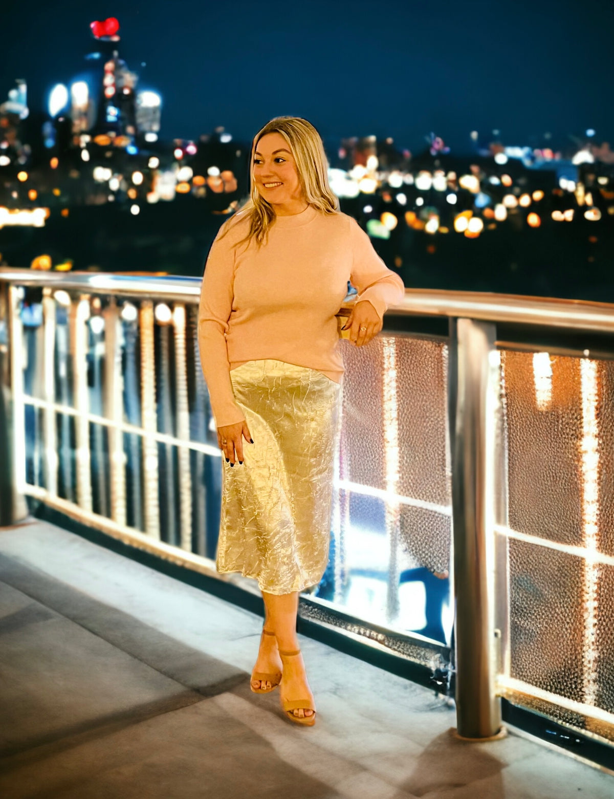 Champagne Date Night Skirt