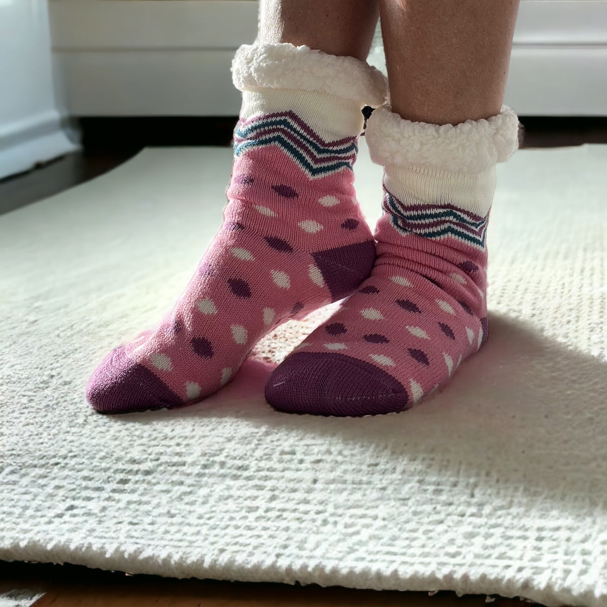Fuzzy Slipper Socks - 6 Colors